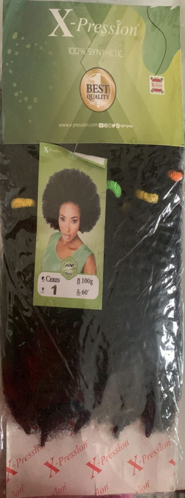 Afro Kinky X-pression Ceres Hair Extensions - Image 3