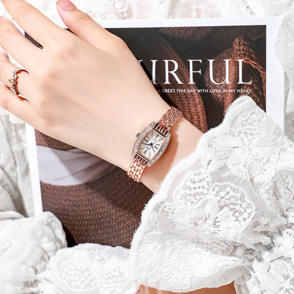 Women's Bucket-shaped Square Fashion Watch Fashion Jewelry - Image 7
