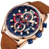 Waterproof Men's Watch Crazy Horse Belt - Image 4